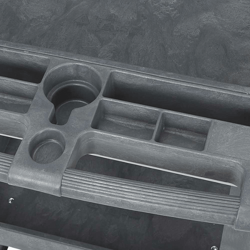 CARRO DE SERVICIO 500 LBS 2 NIVELES IRONTON 534126