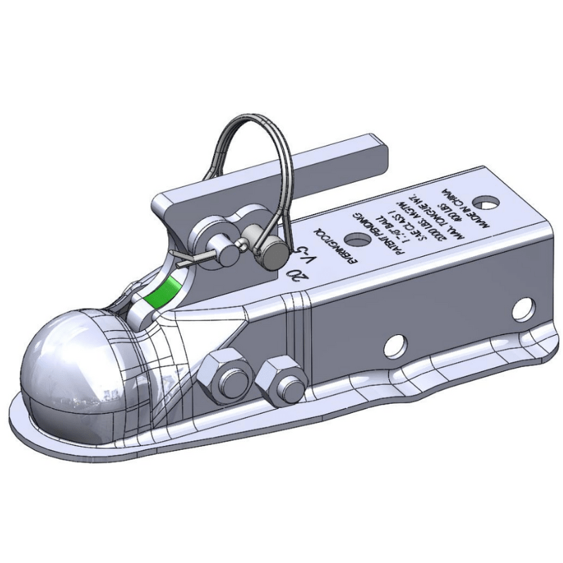 ENGANCHE CARRO CON BLOQUEO AUTOMATICO 1-7/8