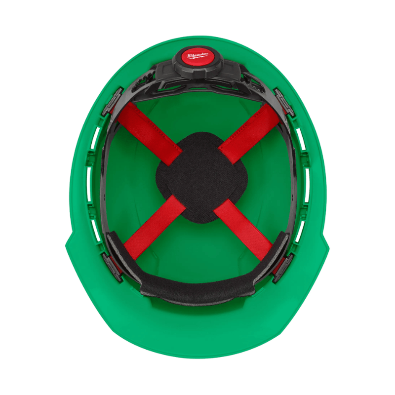 CASCO DE SEGURIDAD CON VENTILACION BOLT VERDE MILWAUKEE 48-73-12065