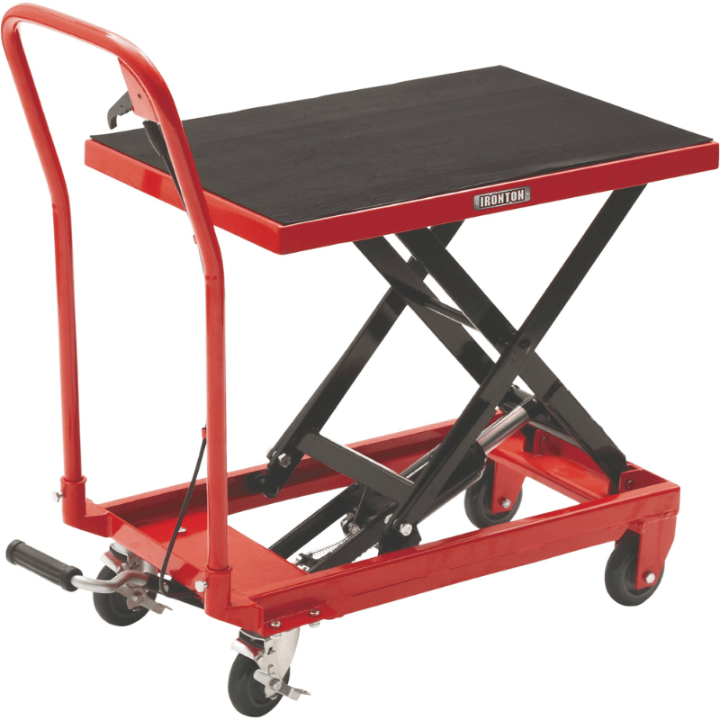 PLATAFORMA DE CARGA 500 LBS HIDRAULICA IRONTON 577532