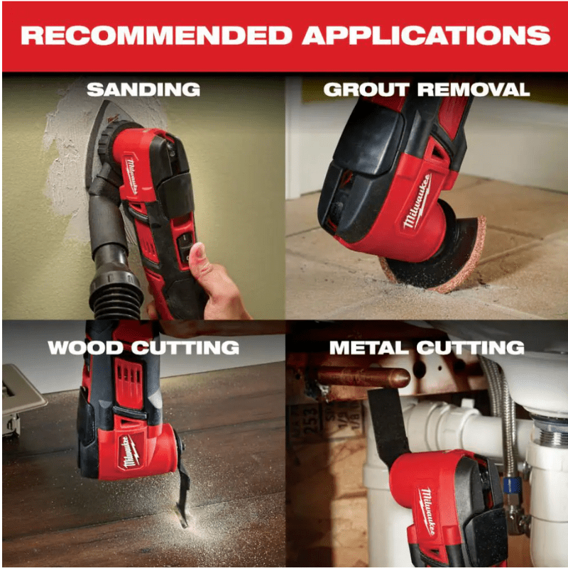 KIT MULTIHERRAMIENTA OSCILANTE M18 MILWAUKEE 2626-21HO5