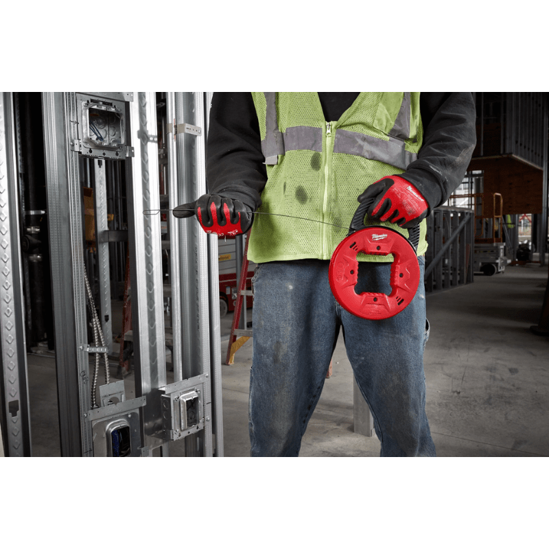 CINTA PASACABLES DE ACERO DE 1/8