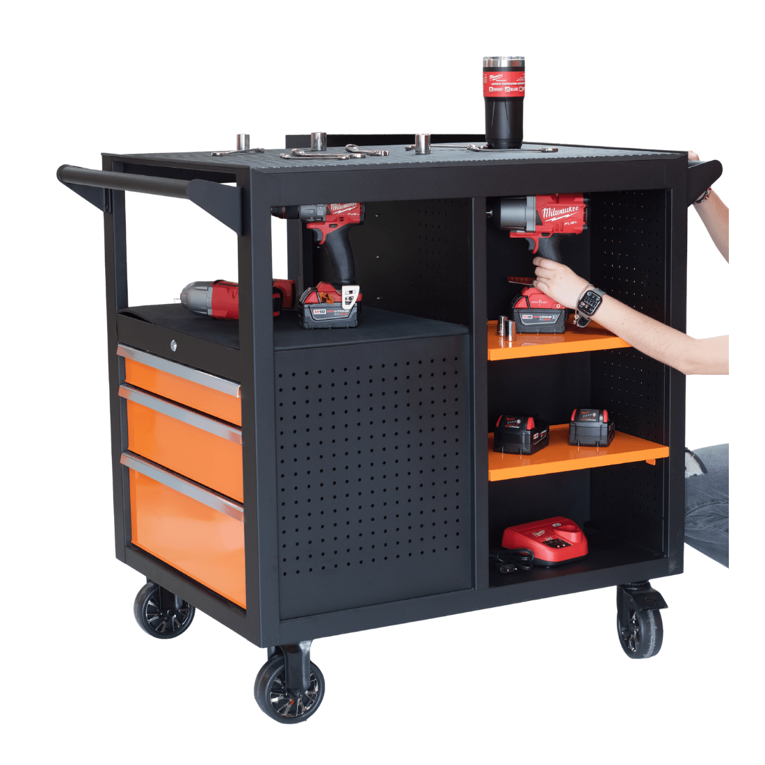 ESTACION DE TRABAJO MÓVIL 45” 10 CAJONES ADVANTAGE PRO 45WS10D TT5