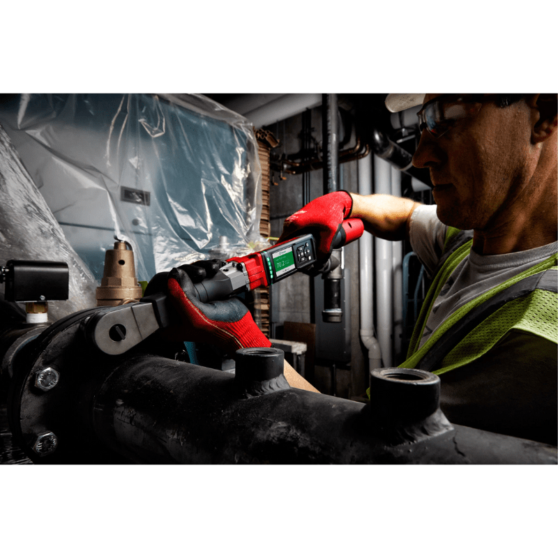 LLAVE DE TORQUE DIGITAL M12 FUEL CON ONE-KEY MILWAUKEE 2466-206