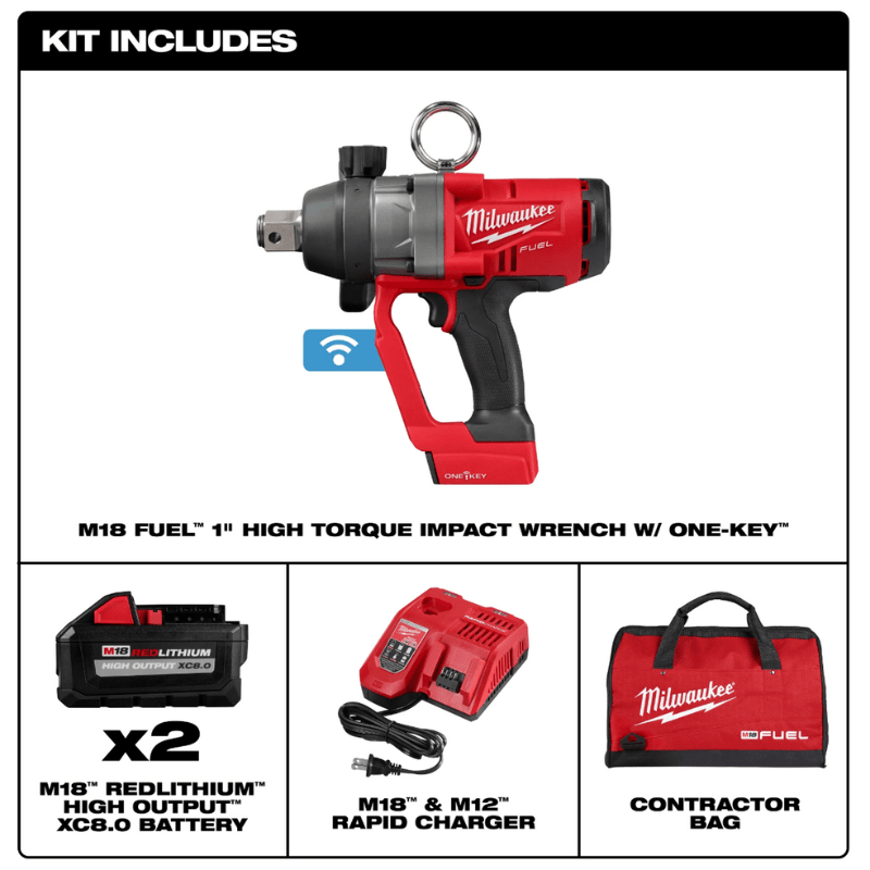 KIT DE LLAVE DE IMPACTO DE ALTO TORQUE 1