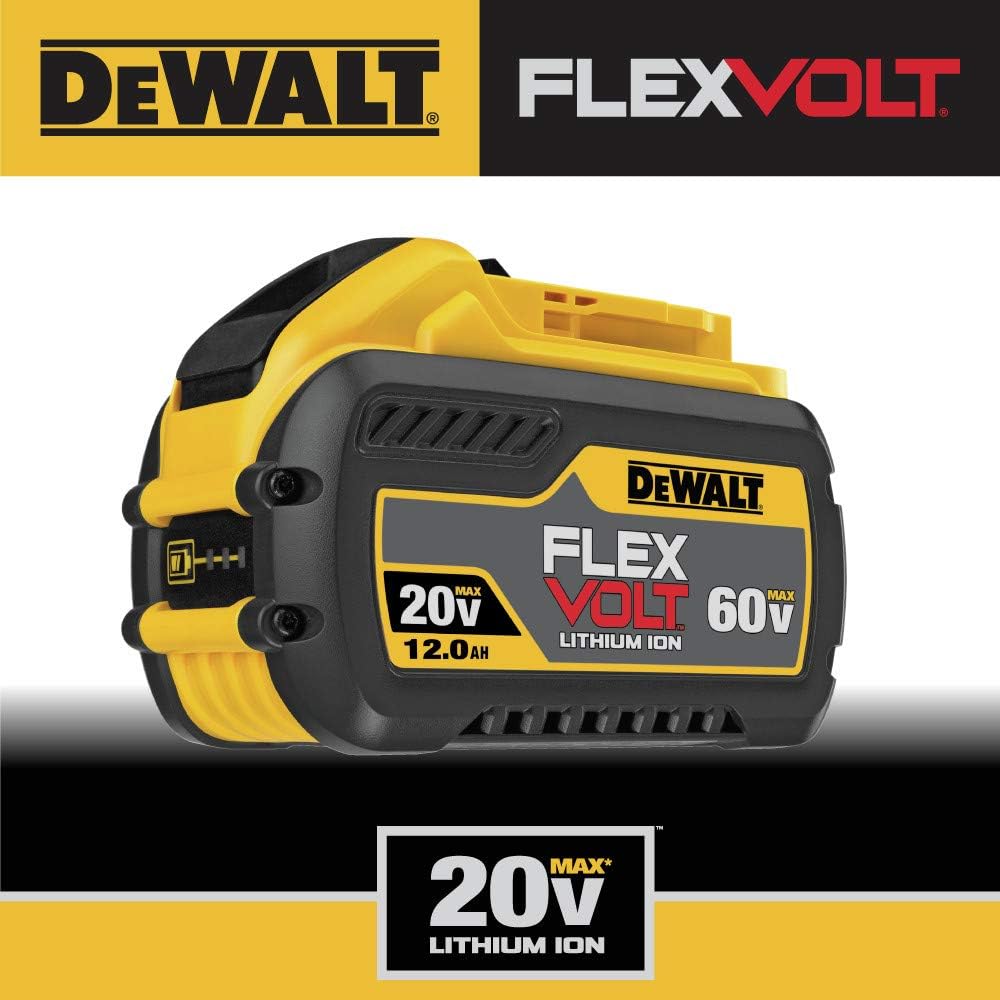BATERÍA FLEXVOLT 60 VOLTS 12AH DEWALT DCB6122