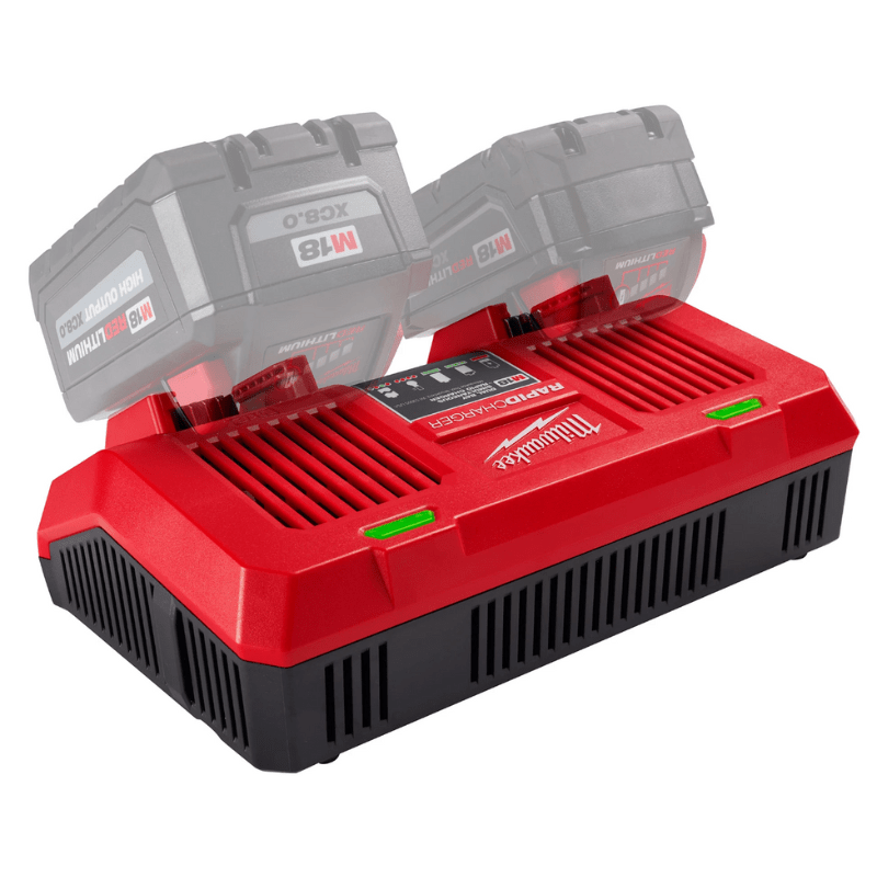 CARGADOR RAPIDO DOBLE M18 MILWAUKEE 48-59-18026