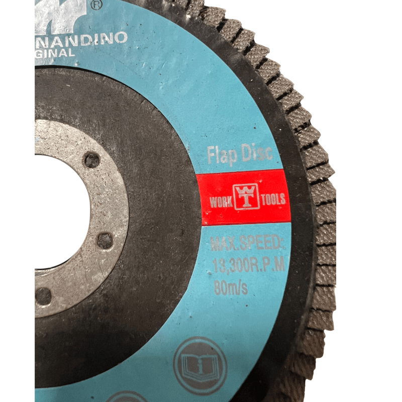 DISCO FLAP METAL ACERO Y FIERRO 4 1/2 X 7/8 A804