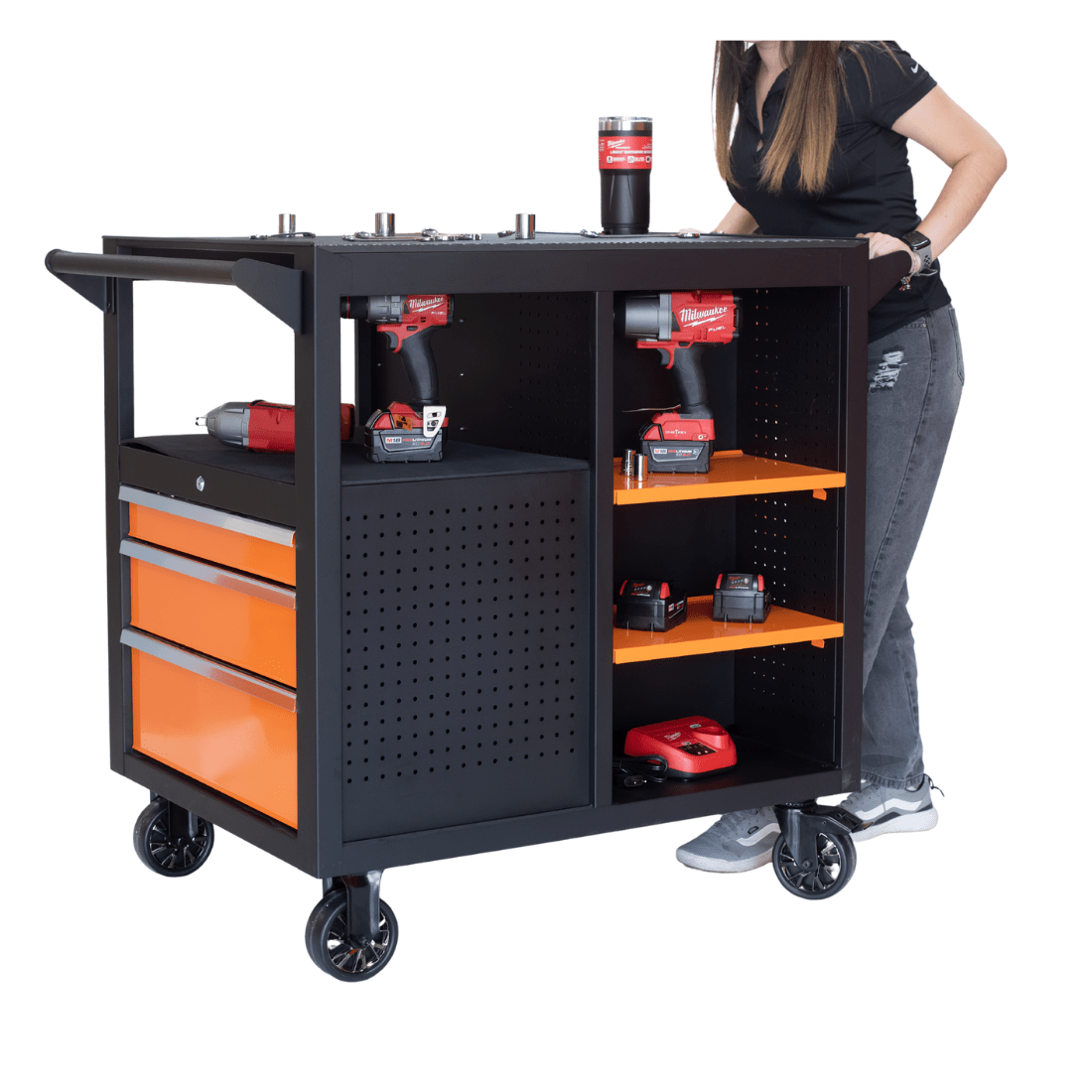 ESTACION DE TRABAJO MÓVIL 45” 10 CAJONES ADVANTAGE PRO 45WS10D TT6