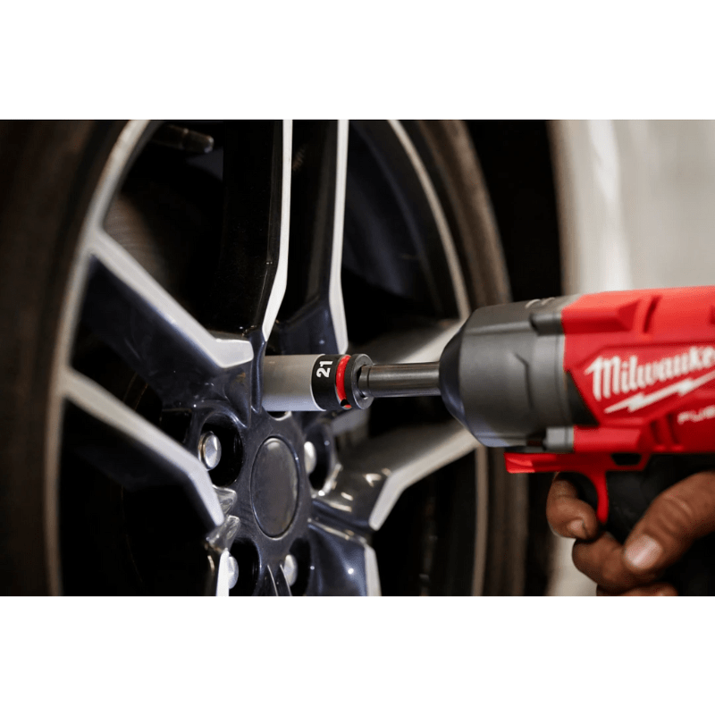 SET 11 DADOS DE IMPACTO 1/2” P/ TUERCAS DE RUEDAS METRICAS MILWAUKEE 49-66-78337