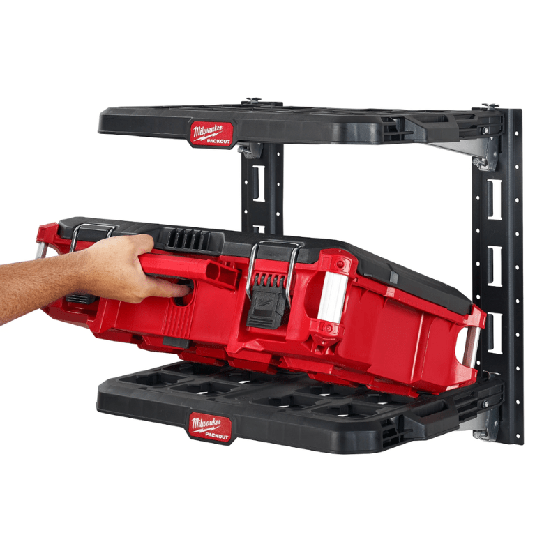 KIT DE ESTANTERIA ARMABLE SISTEMA PACKOUT MILWAUKEE 48-22-84802