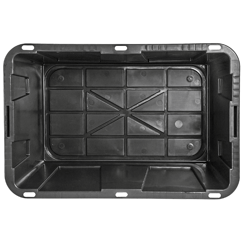 CAJA 27 GALONES NEGRA CON TAPA AMARILLA GREENMADE 7182625