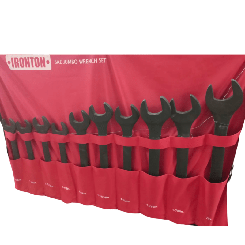 SET 10 LLAVES IMPACTO SAE 1 5/16” A 2” IRONTON 744174