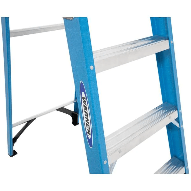 ESCALERA TIJERA FIBRA 1,86 MT. AZUL WERNER 11485313