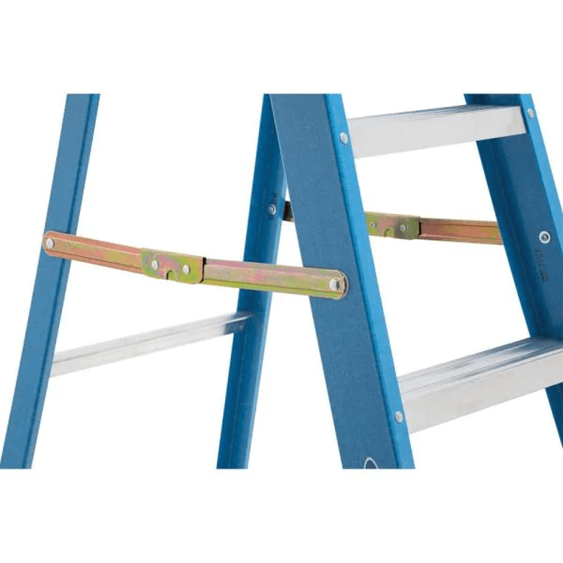 ESCALERA TIJERA FIBRA 1,86 MT. AZUL WERNER 1148535