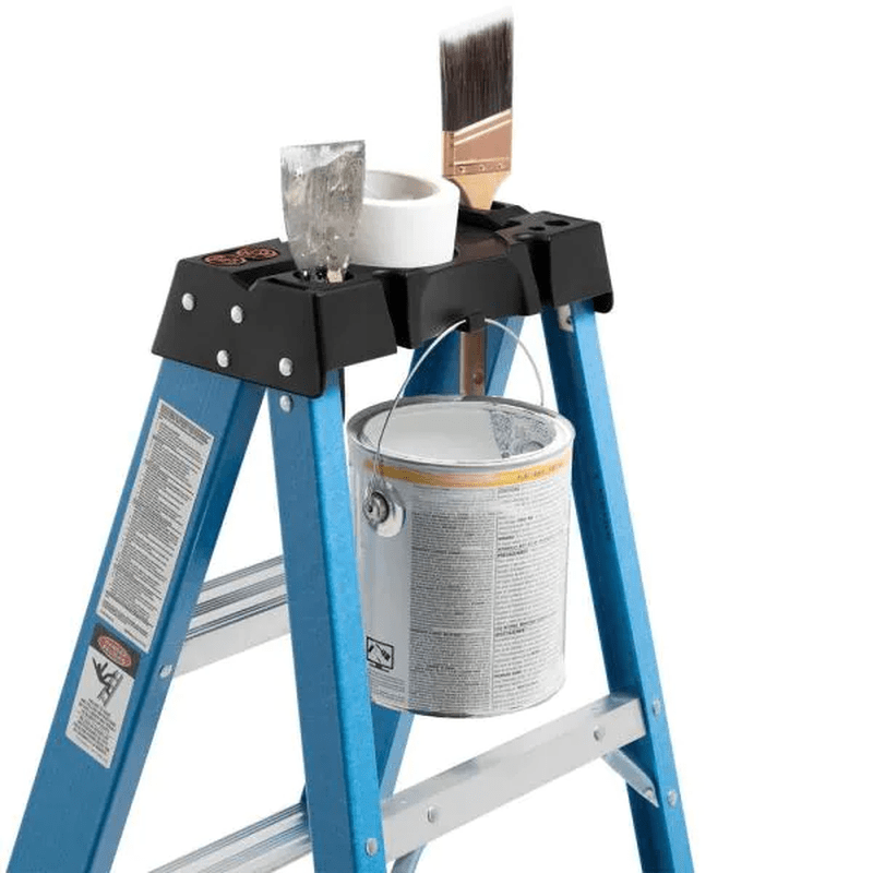 ESCALERA TIJERA FIBRA 1,86 MT. AZUL WERNER 1148537