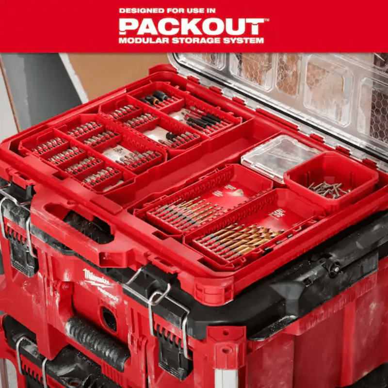 JUEGO DE 28 PUNTAS DE IMPACTO SHOCKWAVE MILWAUKEE 48-32-51647