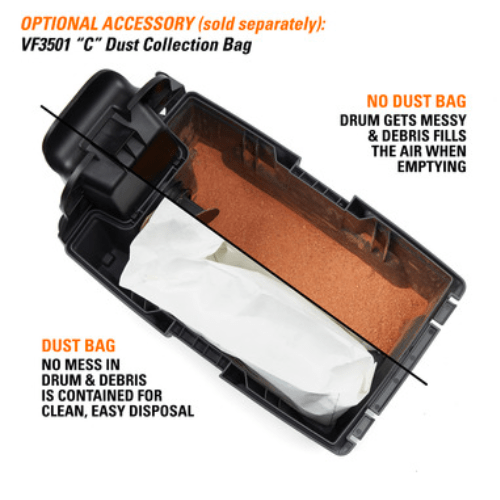 ASPIRADORA 3 GAL INALAMBRICA RIDGID 18V HD03207