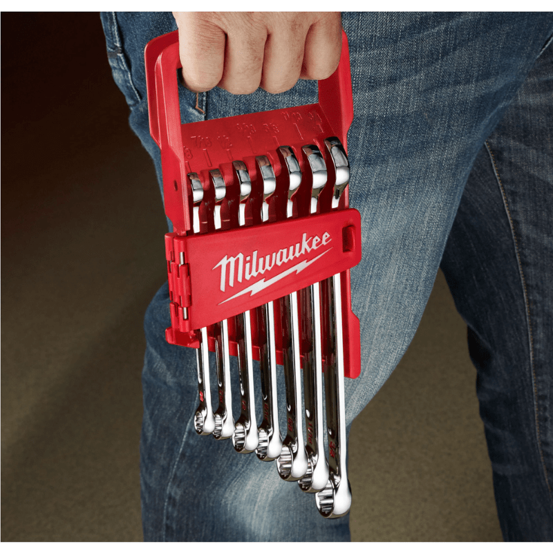 SET 7 LLAVES PUNTA CORONA SAE MILWAUKEE 48-22-94077