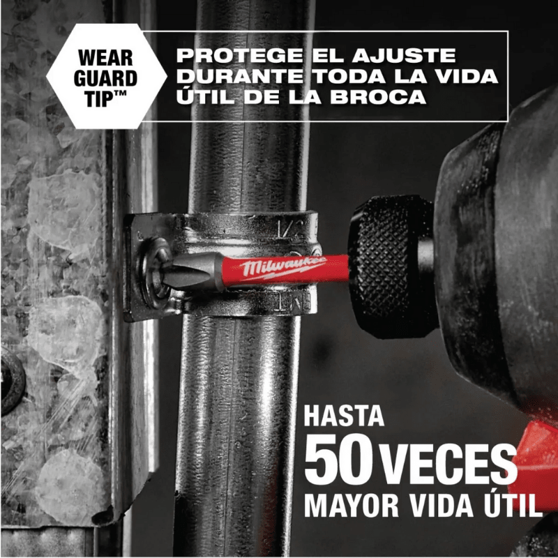 SET 60 PUNTAS SHOCKWAVE IMPACT DUTY MILWAUKEE 48-32-40978