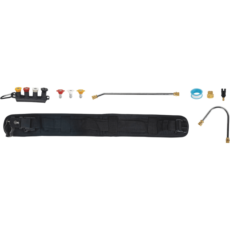 KIT LANZA TELESCOPICA Y ACCESORIOS  PARA HIDROLAVADORAS 4000 PSI BE 85.205.018ALKIT3