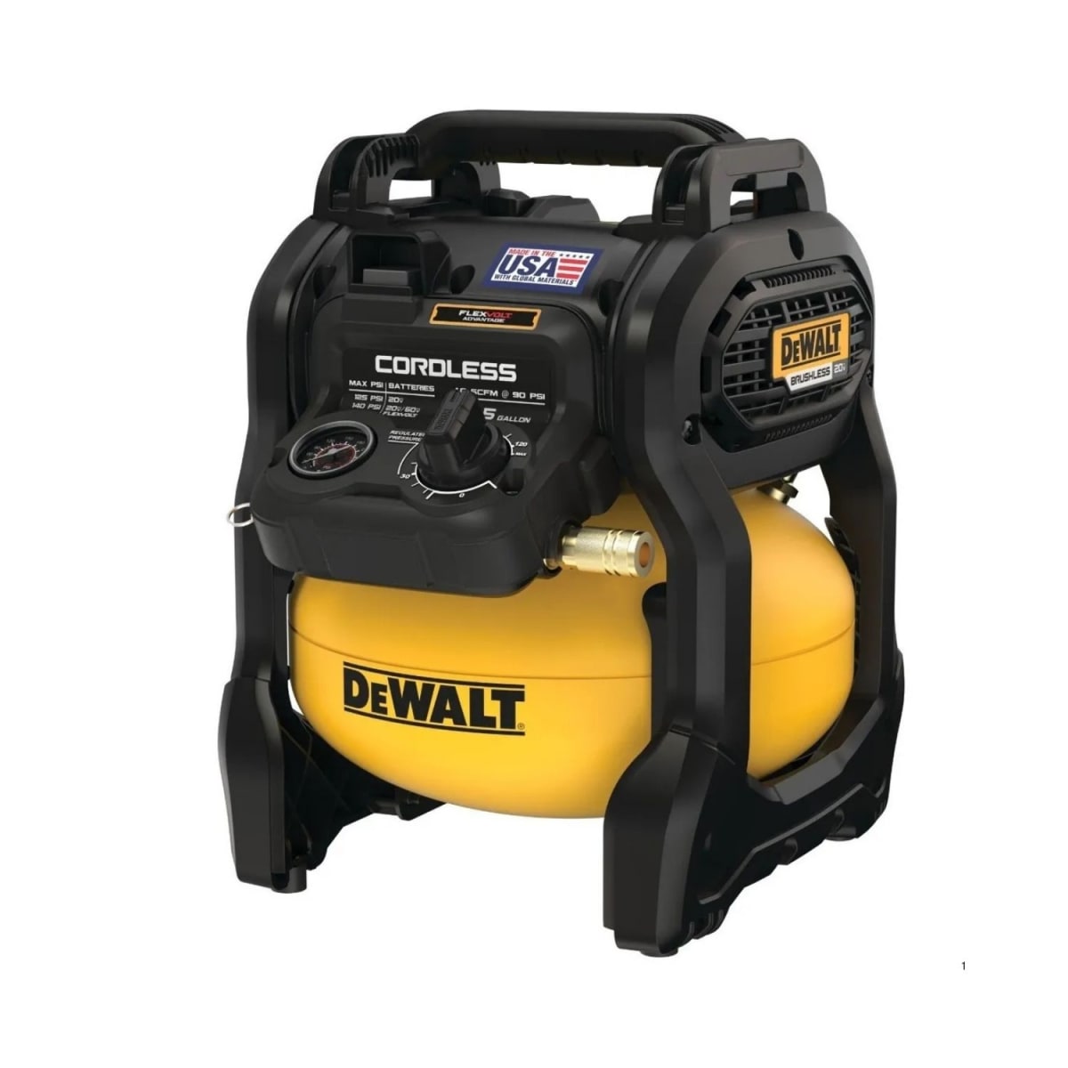 COMPRESOR DE AIRE INALAMBRICO DE 2.5 GAL DE 20 V DEWLAT DCC2520B2