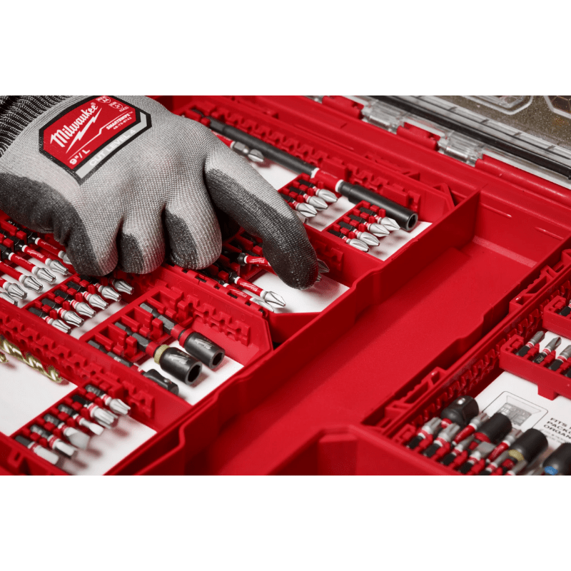 SET 60 PUNTAS SHOCKWAVE IMPACT DUTY MILWAUKEE 48-32-40979