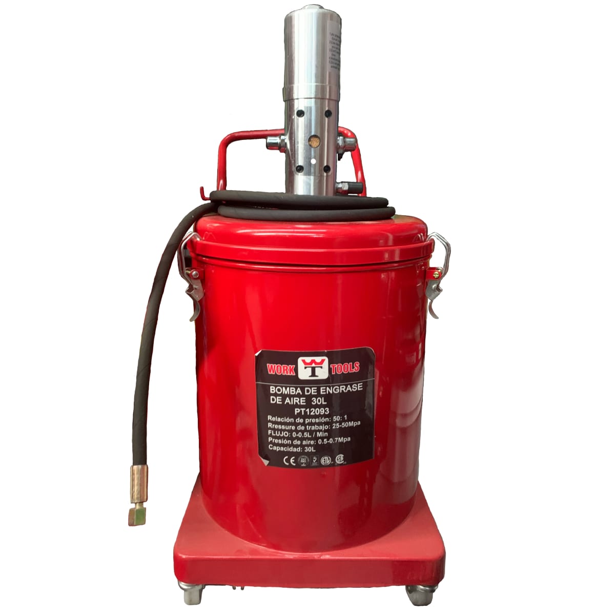 GRASERA NEUMÁTICA 30L WORK TOOLS PT12093 0