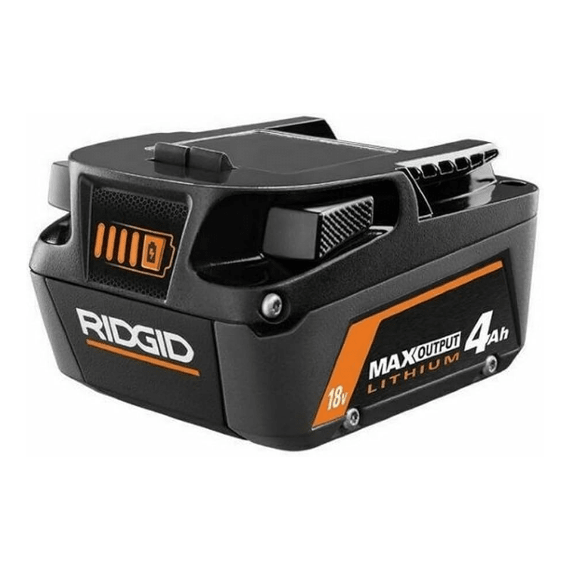 KIT DE INICIO MAX OUTPUT 2 BATERIAS 4.0AH 18V Y CARGADOR RIDGID AC8609340SB2