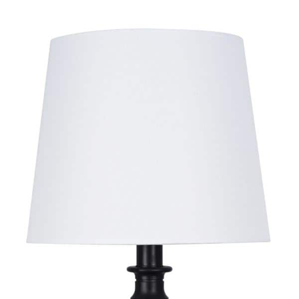 SET 4 LAMPARAS SATIN NEGRO ALSI4