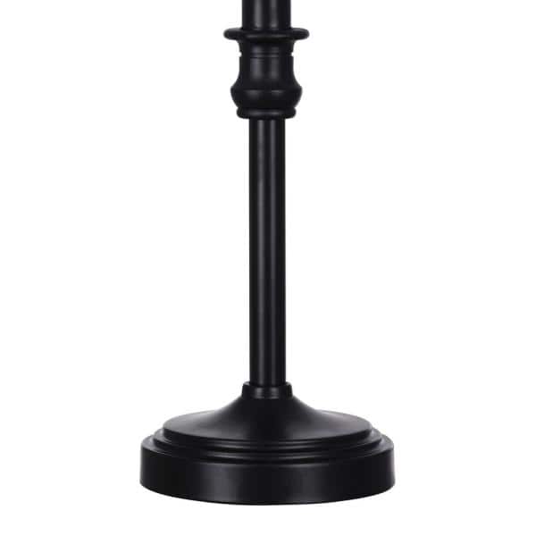 SET 4 LAMPARAS SATIN NEGRO ALSI6