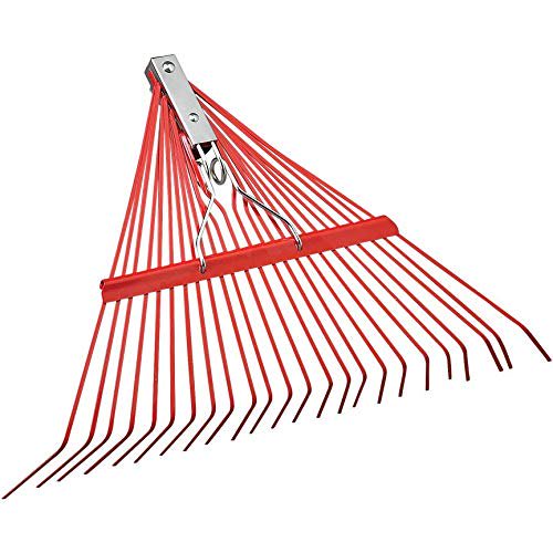 RASTRILLO METALICO MANGO ALUMINIO CORONA RK240612