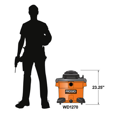 ASPIRADORA 12 GAL RIDGID HD12007