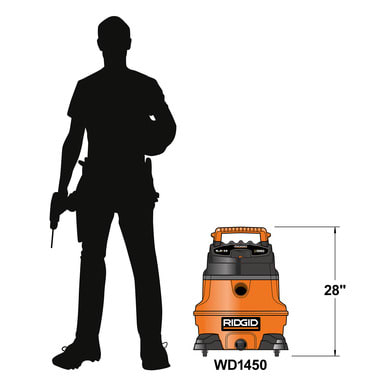 ASPIRADORA 14 GAL RIDGID HD14017