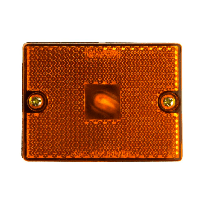 LUZ DE REMOLQUE RECTANGULAR AMBAR 2 7/8
