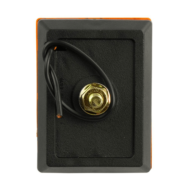 LUZ DE REMOLQUE RECTANGULAR AMBAR 2 7/8