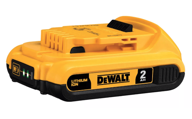 BATERÍA ION DE LITIO 20V 2.0AH DEWALT DCB203-B3 0