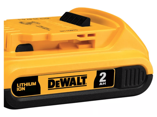 BATERÍA ION DE LITIO 20V 2.0AH DEWALT DCB203-B33