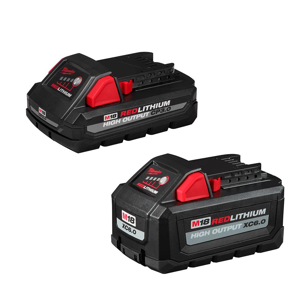 SET BATERIA MILWAUKEE 6.0 + 3.0AH 48-11-1865S 0