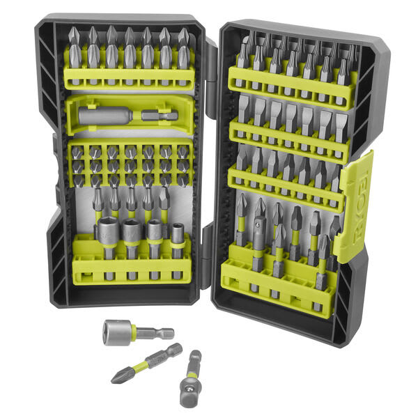 SET DE PUNTAS Y BROCAS 142 PCS RYOBI A9814212