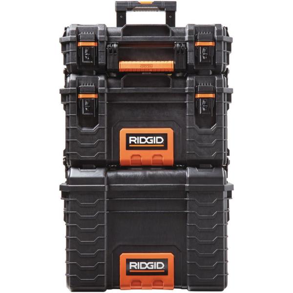 KIT TT 3 CAJAS APILABLES RIDGID 0