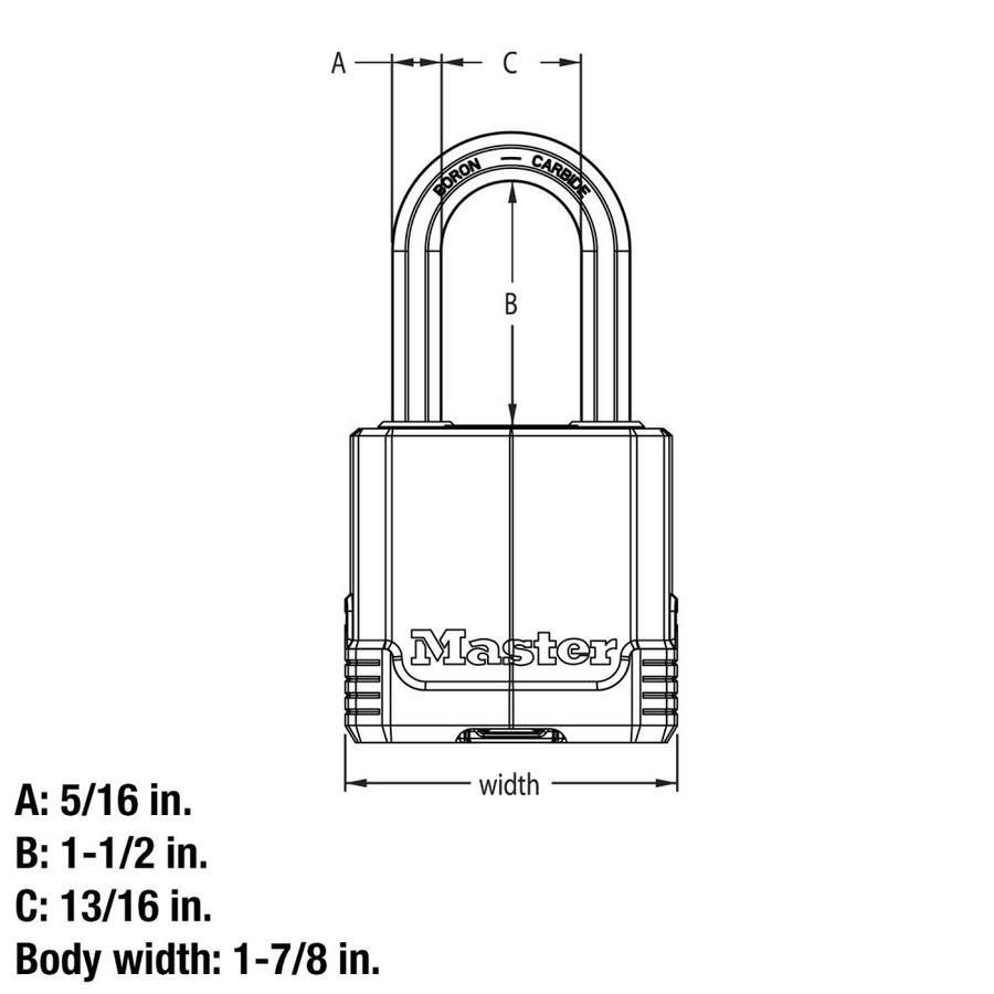 PACK 4 CANDADOS CON GOMA MASTER LOCK M115XQLF2