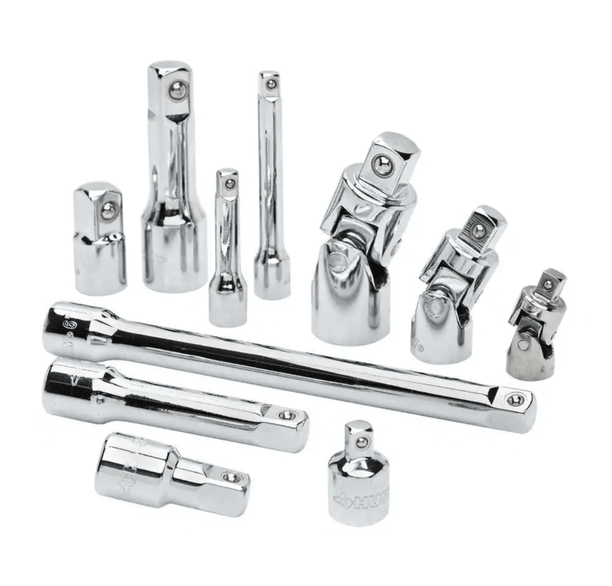 SET 11 EXTENSORES Y ADAPTADORES HUSKY 7691012