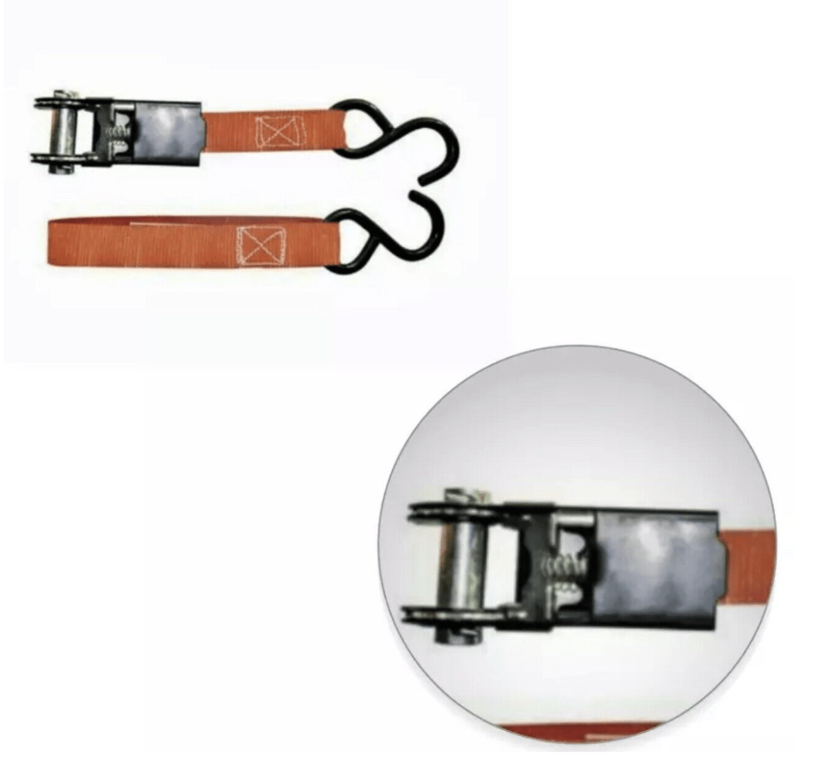 SET 4 STRAPS 15FT X 1