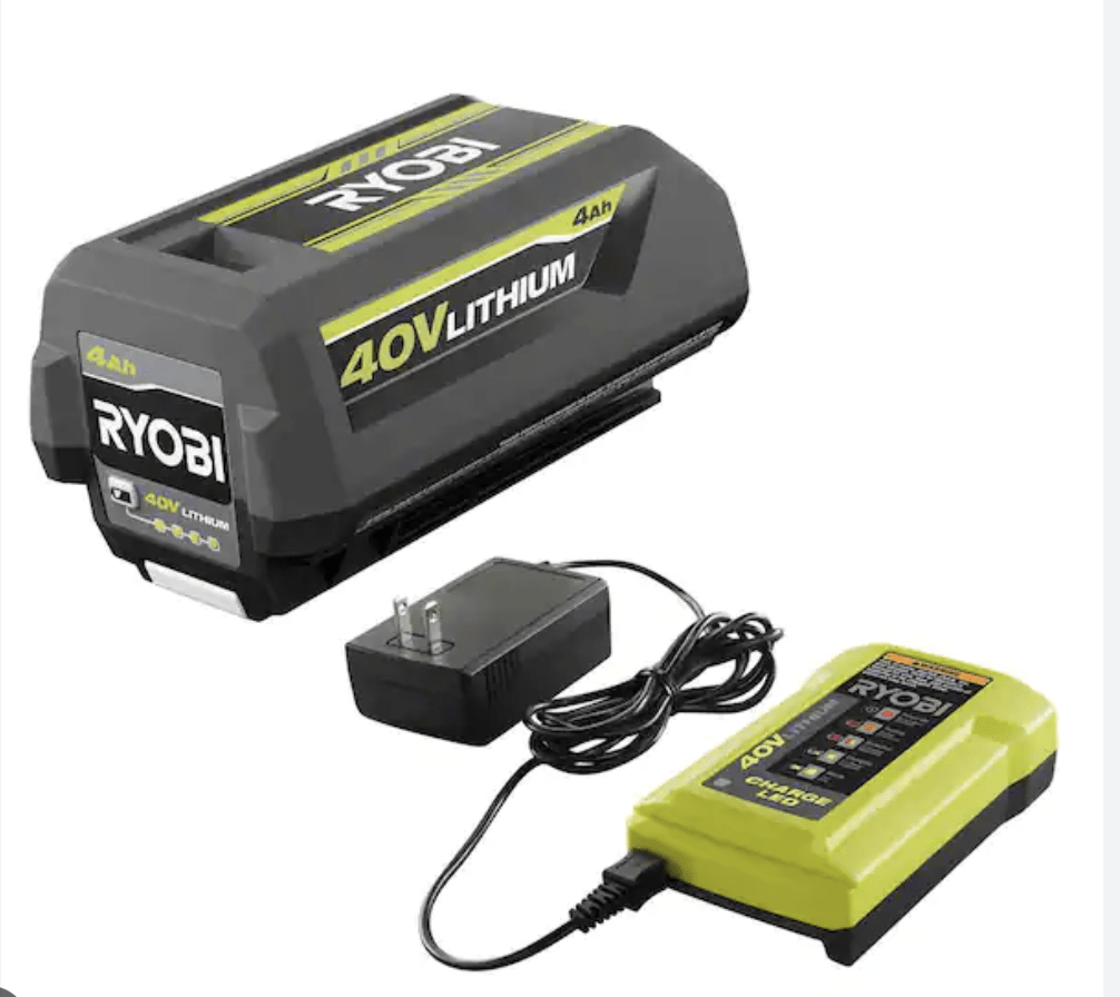 ORILLADORA 40V RY40270VNM + BATERIA 4 AH RYOBI1