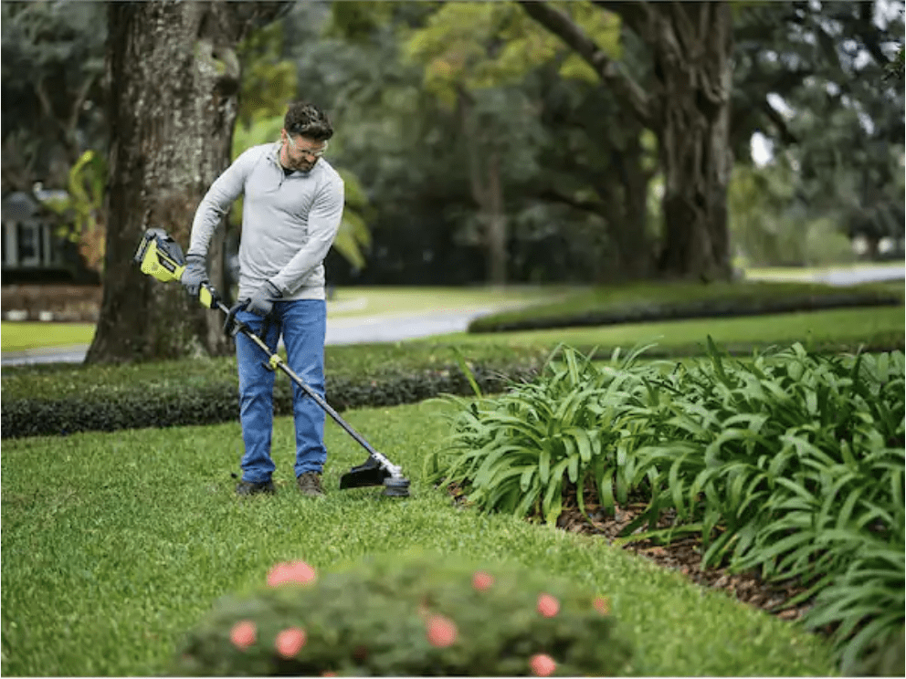 ORILLADORA 40V RY40270VNM + BATERIA 4 AH RYOBI2