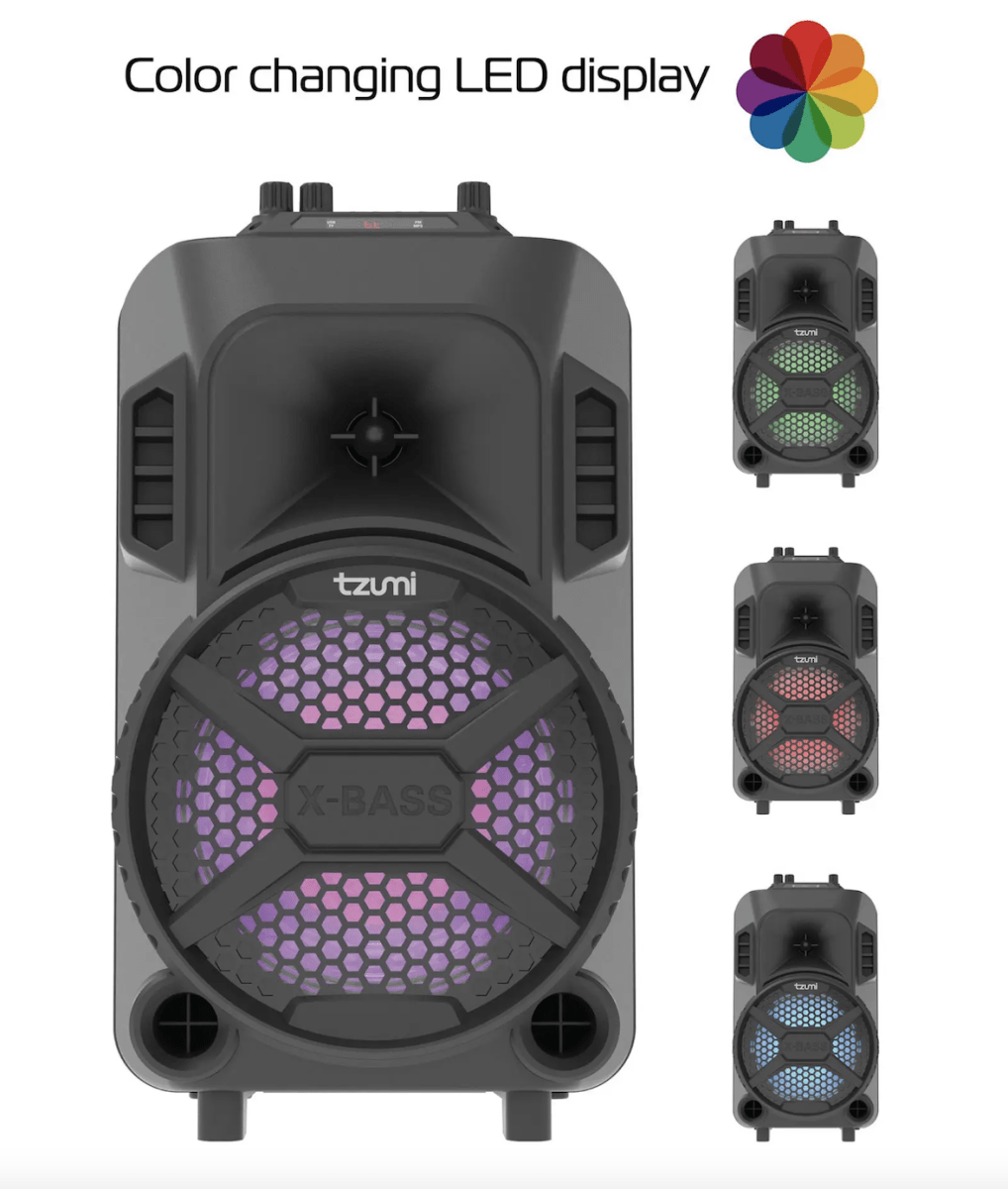 PARLANTE TZUMI MEGABASS KARAOKE4