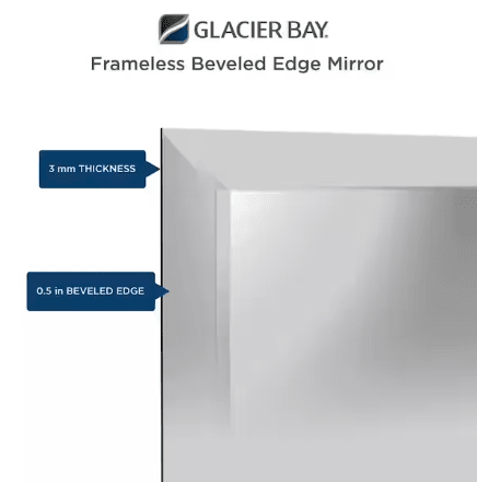 ESPEJO SIN MARCO GLACIER BAY 811713
