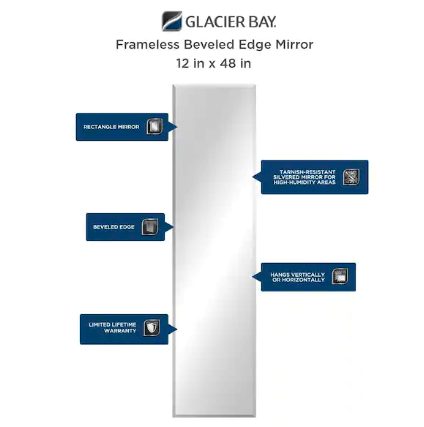 ESPEJO SIN MARCO GLACIER BAY 811715