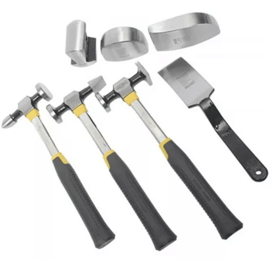 JUEGO DE 7 MARTILLOS PARA REPARACIÓN DE AUTOS UYUSTOOLS MAR07U2